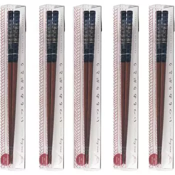 Chopsticks Set of Made in Japan J-kitchens 5, Material Wood, PID0079,