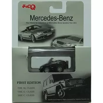 Choro Q mercedes benz SL class черный