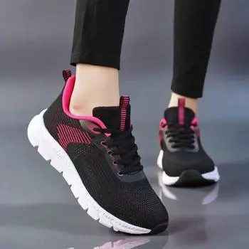 Chossure Кроссовки женские спортивные скидки теннисный бренд класса люкс 2024 плоские туфли женские элегантные туфли для вечеринок для женщин с круглым носком теннис 35