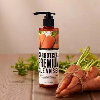 Chosungah Wonder Bath Premium Vegitox Carrot Cera Cleanser, морковь, 1 шт., 200 мл