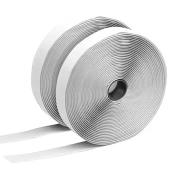 Chouiery набор из 2 липучек Ширина Длина Сильный клей Сильный клей Мужской и женский нагревательный элемент для коммерческого дома Автомобиль Промышленный провод для хранения липучек, белый