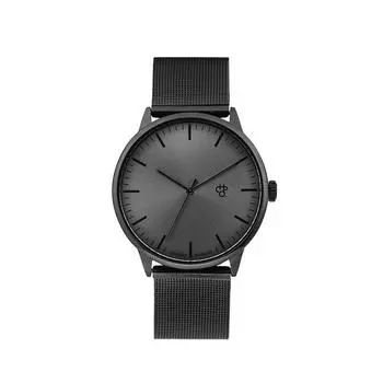 CHPO Watch NANDO BLACK Metal Mesh Belt 40mm 14232EE Обычный импортный продукт Мужской Женский