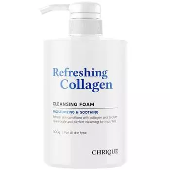 Chrique Creek Освежающая очищающая пенка с коллагеном 500 г 1