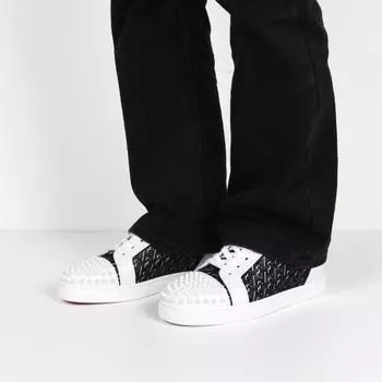 Christian Louboutin 23FW Кроссовки Louboutin Louis Junior Spike White 32300155193