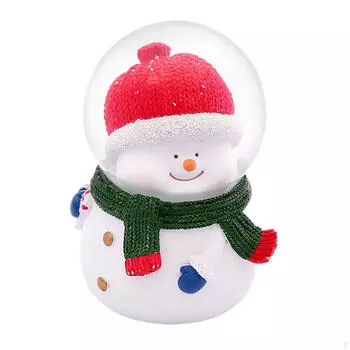 Christmas Ball Decoration Desktop Ornament Holiday Decor Cartoon for Style A