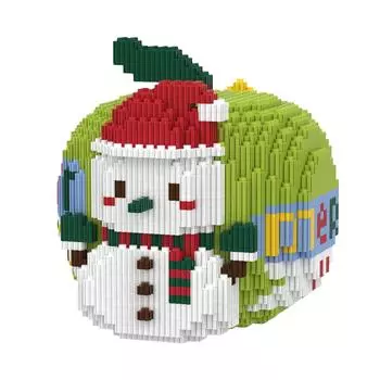 Christmas Building Block Toys, ReindeerAssembly, Children S Building BlockMinifigures, The Best Gifts For Children One Size зелёный