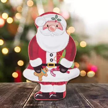 Christmas Candy Jar Xmas Box 3D Card Holder Lovely Home Decoration Storage Case for Cookie