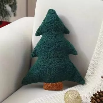 Christmas Christmas Tree Pillow Cushion Pillow Pillow Ornament Decorations 1pcs