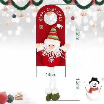 Christmas Decorations for Home Christmas Door Hanging Pendants Santa Door Hanger Christmas Decorations for Home New Year 2024