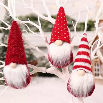 Christmas Faceless Doll Hanging Pendant Merry Christmas Decoration For Home 2025 Xmas Gifts Cristmas Ornament Navidad New Year