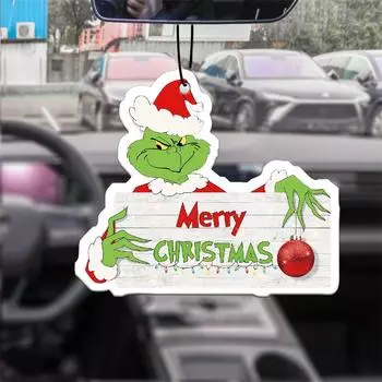 Рождественский освежитель воздуха Диффузор Вентиляционные зажимы Ароматы Ароматерапия Длительный автомобильный устранитель запахов Украшения Аксессуары Девушки Для Женщин Мужчин