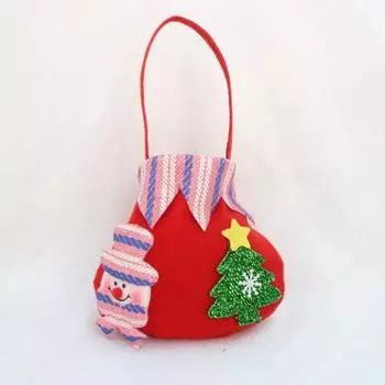 Christmas Gift Bag Snowman Doll Festival Decoration Ornament Christmas Eve Candy Style 16