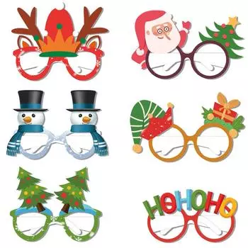 Christmas Glasses Accessories Capture Unforgettable Moments Wear Resistance Ease Of Use Rich And Colorful Holiday Accessories 5