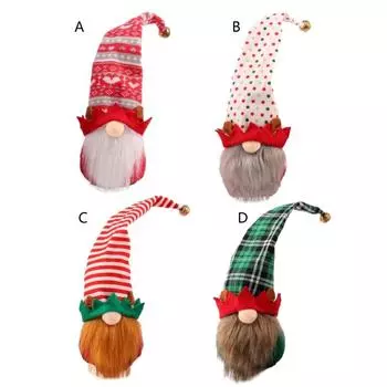 Christmas Gnomes Scandinavian Tomtes Farmhouse Kitchen Tiered Tray Decor Scandinavian Table Decoration New Year 2024 55KF