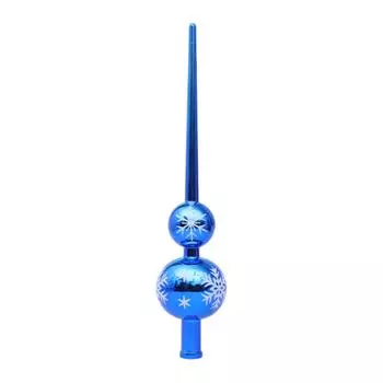 Christmas Gourd Tree Top Star Plastic Christmas Tree Top Decoration Products Home Party Christmas Event One Size синий