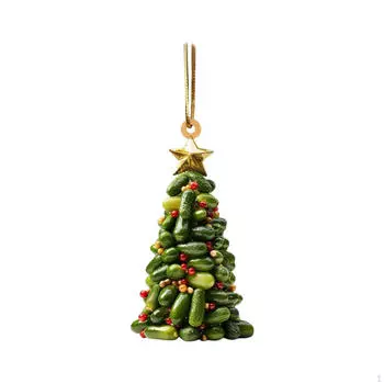 Christmas Hanging Decorations Tree Pendant Party Supplies Acrylic Ornament with