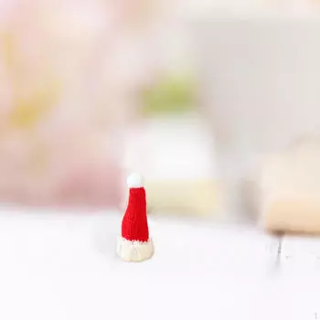 Christmas Hat Decoration Pointed with Ball Decorative Gifts Hanging Pendant Ornament for Office