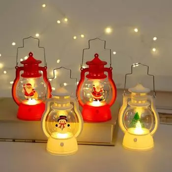 Christmas LED Night Lights, Santa Claus Fairy Light Merry Christmas Decorations For Home Christmas Decoration 2025 Xmas Gifts With battery