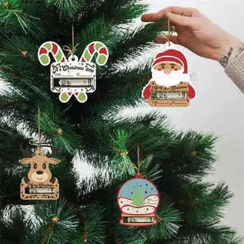 Christmas Money Holders Gift, Christmas Money Holders For Cash,Wooden Christmas Money Holder Gift,Christmas Money Holders Hanging Decor One Size