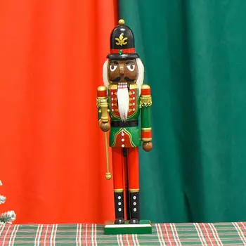 Christmas Nutcracker Figurine Figures 15.7 Wooden Doll Decoration