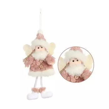 Christmas Santa Elk Angel Doll Home Xmas Decor Hanging Ornaments Kids Gifts elder