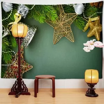 Рождественская серия гобелен со звездой, настенный новогодний подарок, богемный стиль, колдовство, общежитие, гостиная, домашний декор 95x70cm