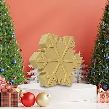 Christmas Silicone Casting Mould Festival Theme Handicraft Mold Ornament Reusable Resin Making Mold for Home Decoration