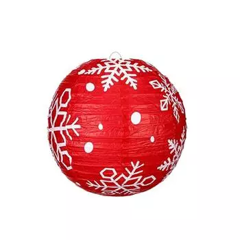 Christmas Snowflakes Themed Ghost Honeycomb Decor Party Desktop Ornament Honeycomb Ghosts Atmosphere For Home Decor Suplies красный