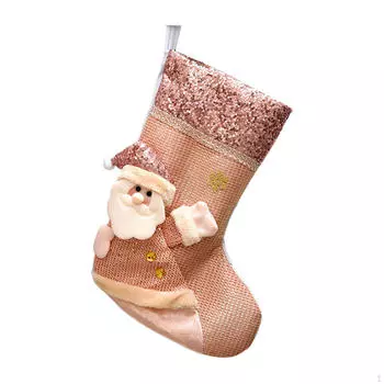 Christmas Stocking Decoration Decorative Hanging Sock for Year Party Snowman