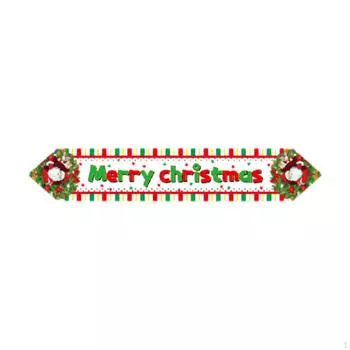 Christmas Table Runner 72 Inches Fashionable Creative Decoration Dining Style A