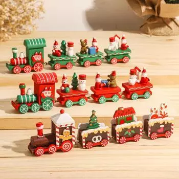 Christmas Train Merry Christmas Decorations For Home Cristmas Ornament Xmas Navidad Noel Gifts Happy New Year Xmas Navidad