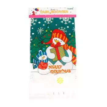 Christmas Tree Disposable Tablecloth Festive Rectangle Table Cloth Tableware Dining Kitchen Table Cover christmas tree