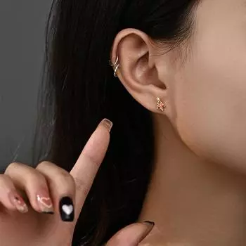 Christmas Tree Earrings Festive Atmosphere Small and Cute Delicate Earrings Christmas Gift