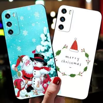 Чехол для телефона Christmas Tree Snowman Santa для Honor X20 X9 30 60 10 Pro 50 20i 70 SE V9 X30 V40 V30 V20 X10 Max, задняя крышка HONOR 10