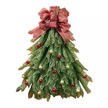 Christmas Wreath Hangers Large Xmas Tree Flower Wreath Garland Luminous Wreath Q B