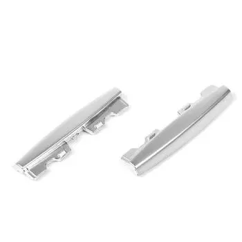 Chrome Car A/C Vent Outlet Paddle Trim Strip For BMW F15 F85 F16 F86 X5M X6M X5