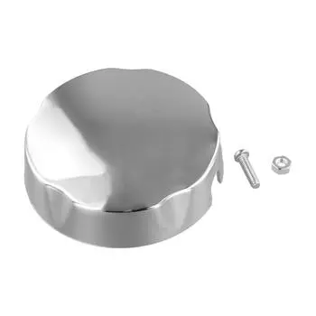 Chrome Plated Plastic Bath Control Knob Diameter 75mm Prevents Water Overflow