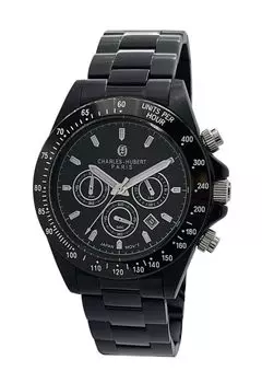 Chronograph Date Black [Charles Hubert] 4032-B Men s