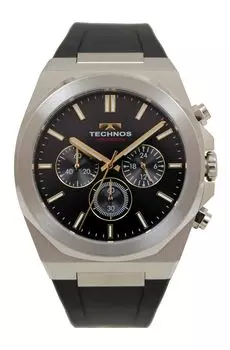 Часы-хронограф T9C18SH Black [Technos] Мужские чёрный
