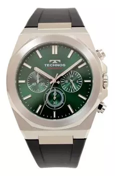 Часы-хронограф T9C18SM Black [Technos] Мужские зелёный