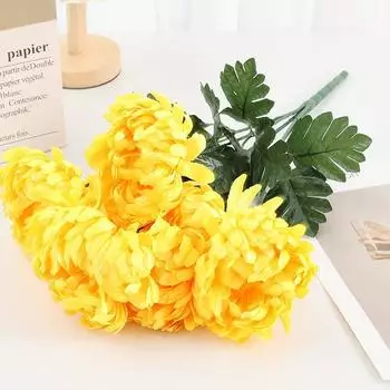 Chrysanthemum Simulation Flower Qingming Festival Sacrificial Flower Decoration