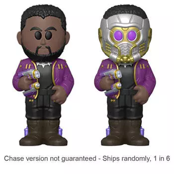 Что, если Starlord T Challa Vinyl Soda Chase выйдет 1 из 6