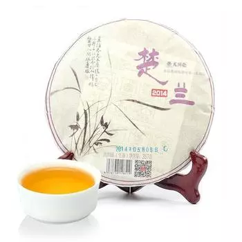 Chu Lan Yunnan LongRun Пуэр Пуэр Чайный пирог Пуэр Сырой Пуэр Шэн 357г