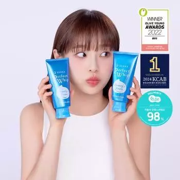 [Chu PICK] Senka Perfect Whip Средство для умывания лица, 120 г, набор из 2 предметов (120г+120г), Корея очищение