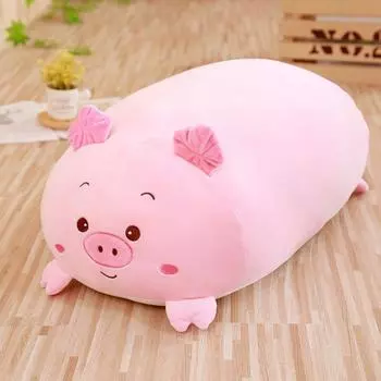 Chubby Cute Squishy Cat Plush Toy Soft Animal Cartoon Pillow Cushion Lovely Gift Pig,30CM