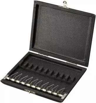 Chubu Духовые инструменты Chukan футляр для тростей для гобоя 10 шт OB-10 чёрный