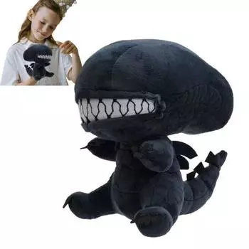 Чучело инопланетянина плюшевое животное на молнии с изображением фильмов коллекция кукол многофункциональная декоративная подушка