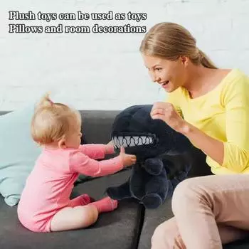 Чучело инопланетянина плюшевое животное на молнии с изображением фильмов коллекция кукол многофункциональная декоративная подушка