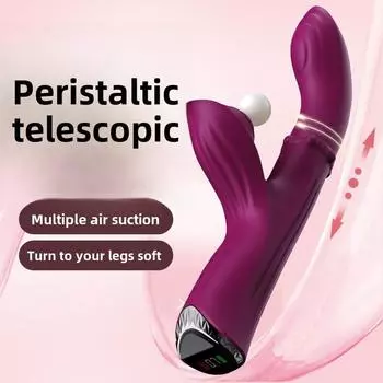 Чучен Юлун Сосущая Телескопическая Палочка С Подогревом Вибрирующий Вибратор Вибратор Эротика Пара Флирт Женский Мастурбатор Продукты для Взрослых Telescopic Ball Bars
