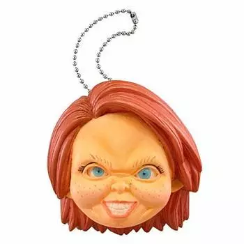 CHUCKY Chucky face mascot Chucky Gacha Gacha Capsule Toy wide-eyed [1. A] (single item)